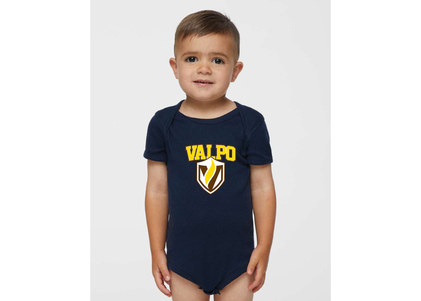 Valparaiso Crusaders Rabbit Skins Infant Baby Rib Bodysuit