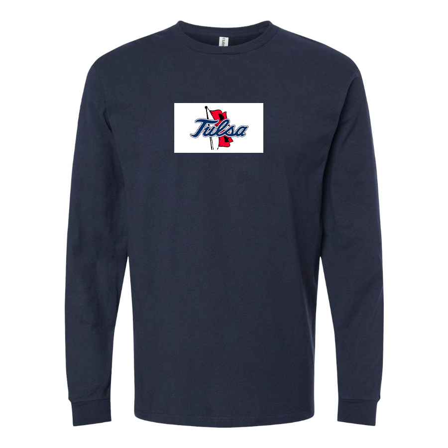 Men's Tulsa Golden Hurricane Logo Long Sleeve T-Shirt