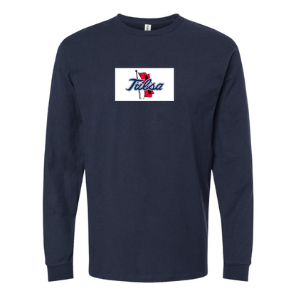 Men's Tulsa Golden Hurricane Logo Long Sleeve T-Shirt