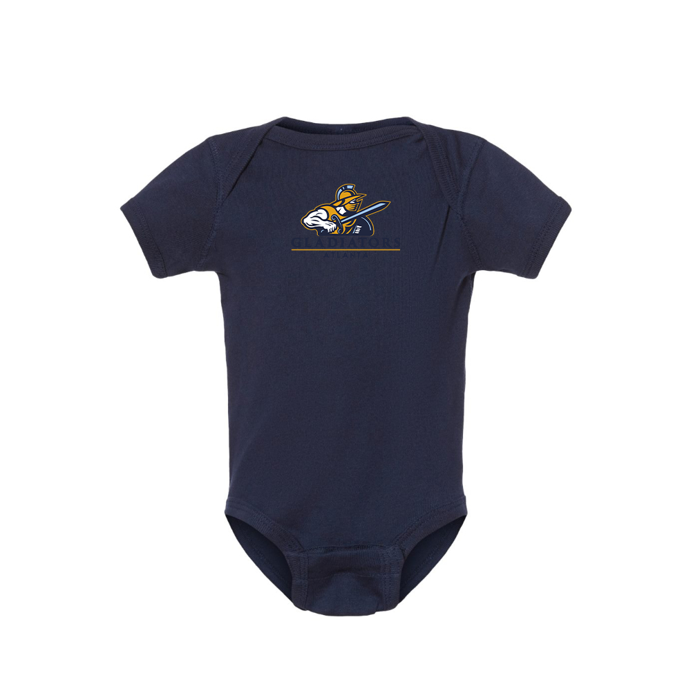 Atlanta Gladiators Logo Baby Romper Onesie
