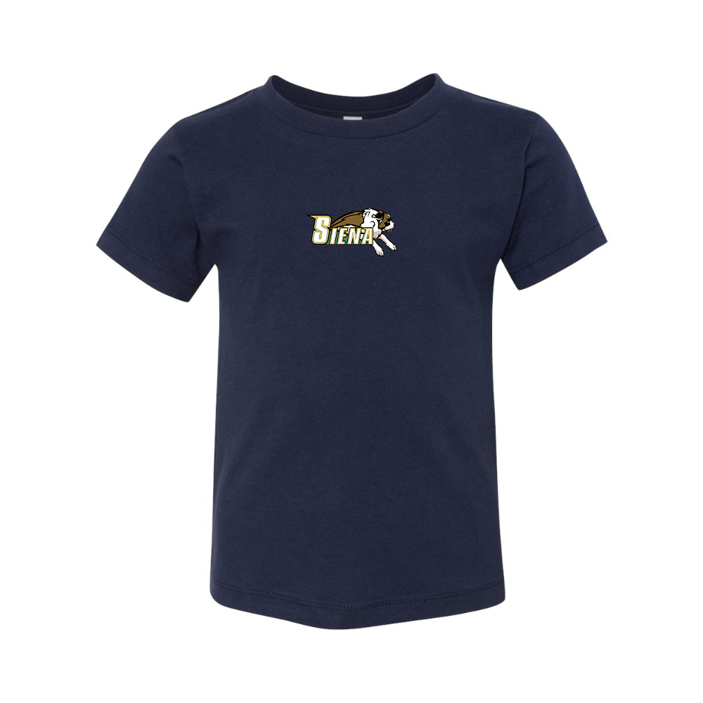 Siena Saints Logo BELLA  CANVAS Toddler Jersey Tee