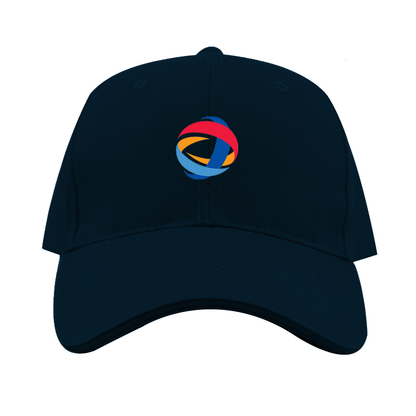 Total Logo Dad Baseball Cap Hat