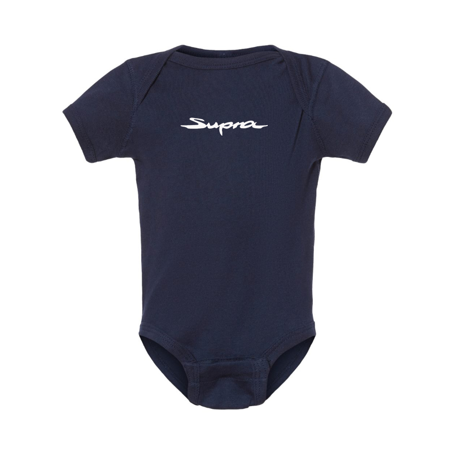 Toyota Supra Logo Baby Romper Onesie