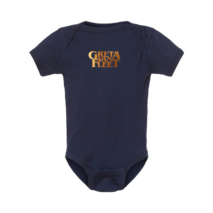 Greta Van Fleet Logo Baby Romper Onesie