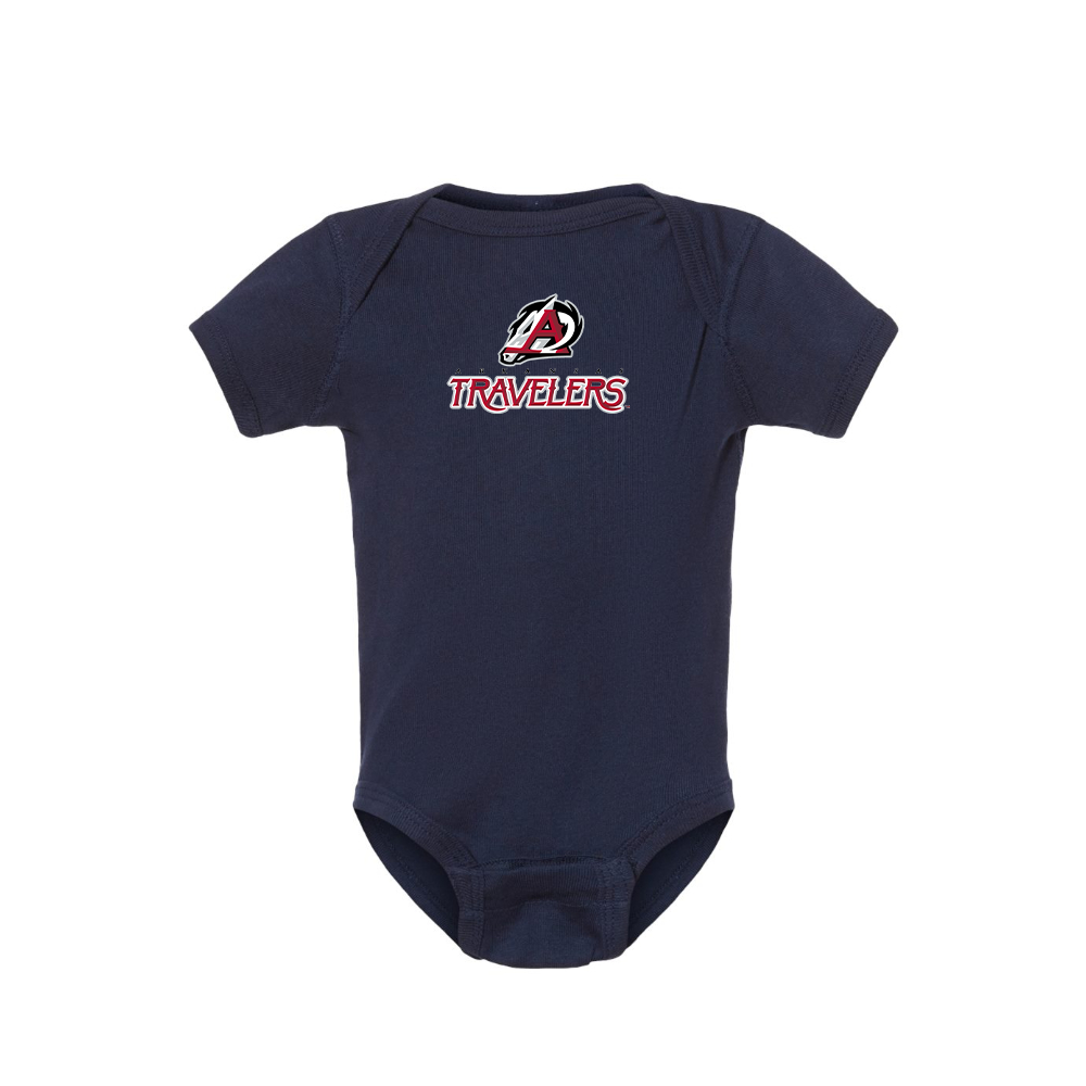 Arkansas Travelers Logo Baby Romper Onesie