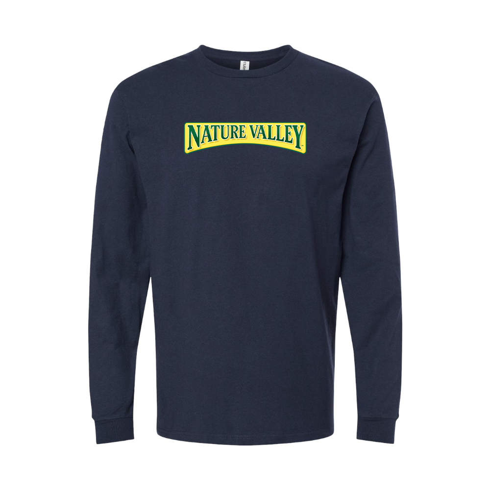 Men's Nature Valley Logo Long Sleeve T-Shirt