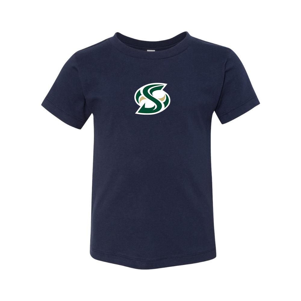 Sacramento State Hornets Logo  BELLA  CANVAS Toddler Jersey Tee