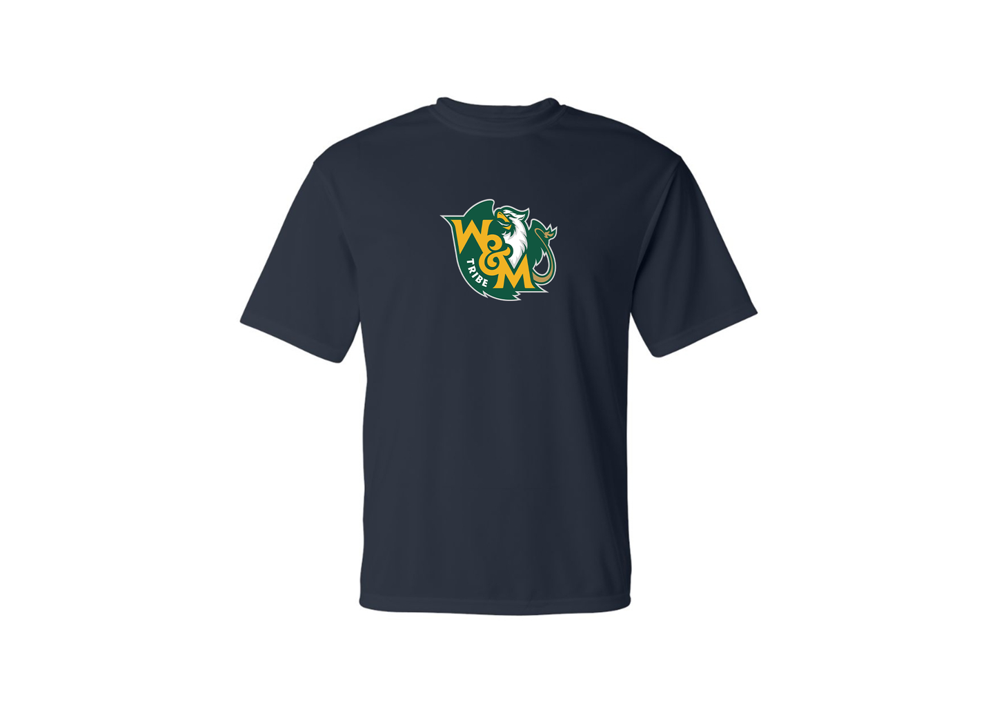 Men's William and Mary Tribe Polyester T-Shirt