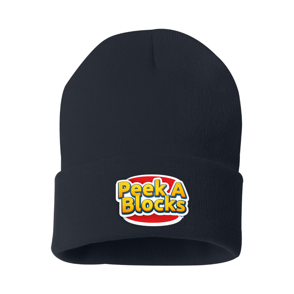 Peek A Blocks Logo Beanie Hat