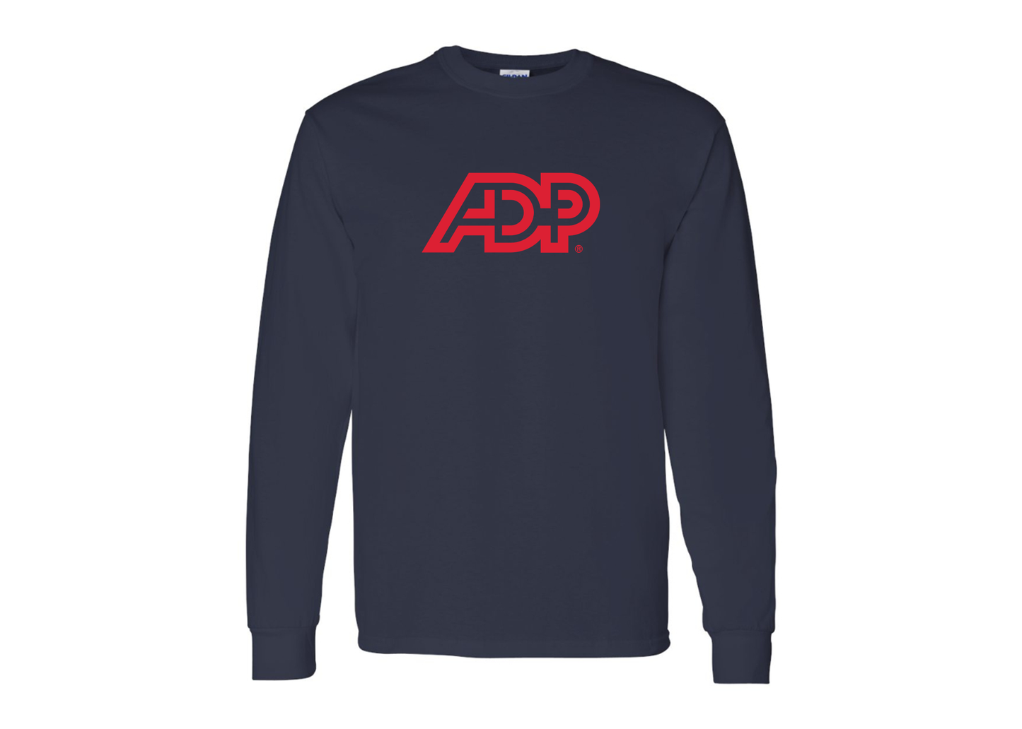 Men's ADP Logo Gildan Heavy Cotton Long Sleeve T-Shirt