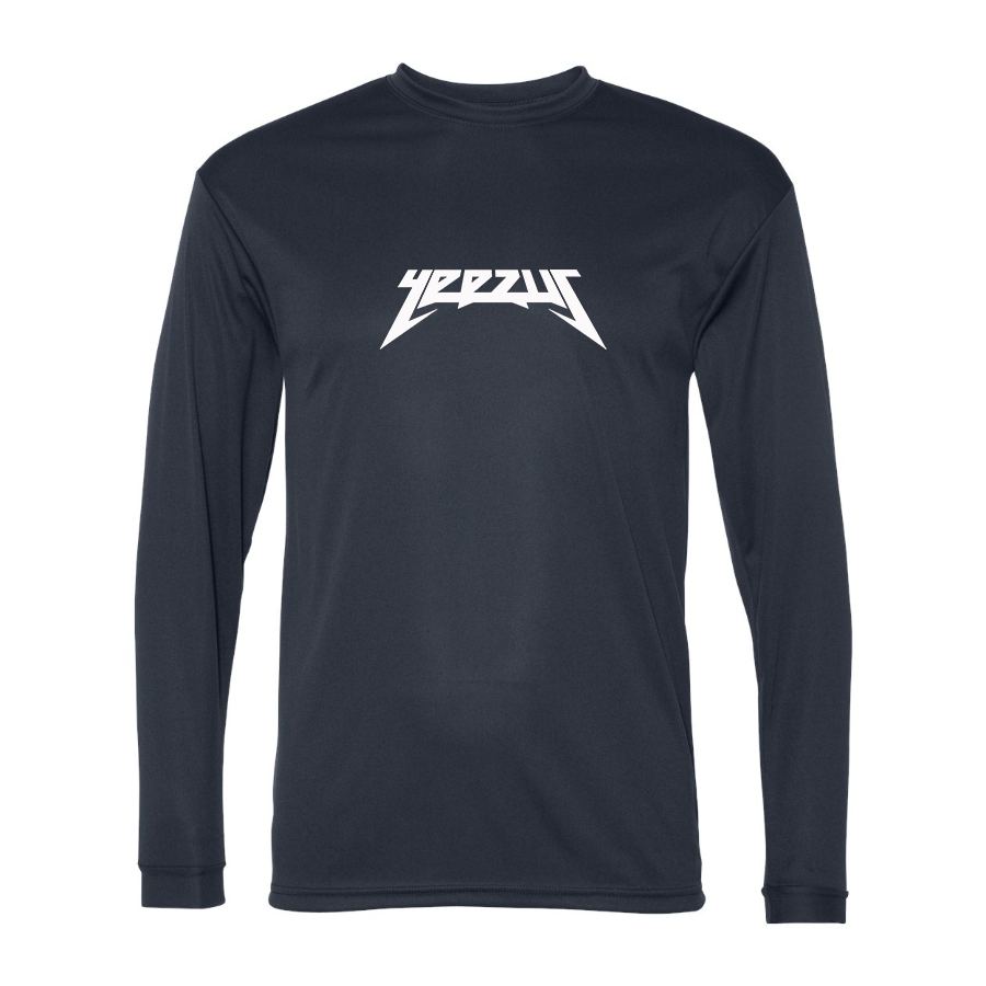 Men’s Kanye West Yeezus Music - Polyester Long Sleeve T-Shirt - 5104