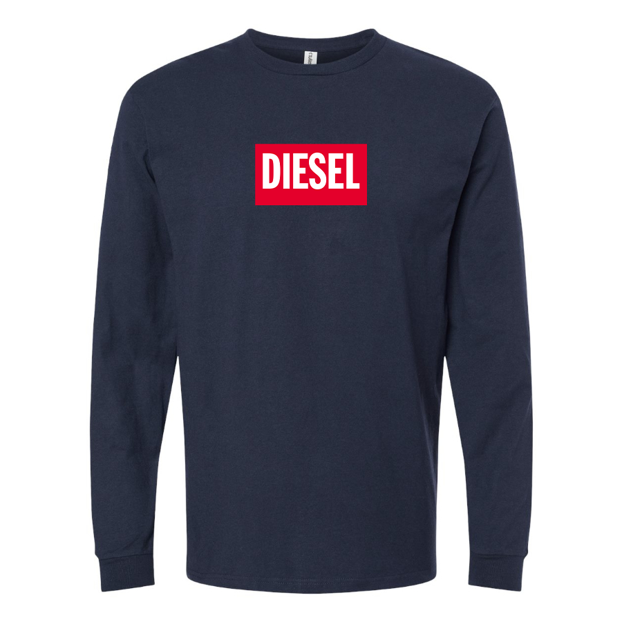 Men's Diesel Logo Long Sleeve T-Shirt