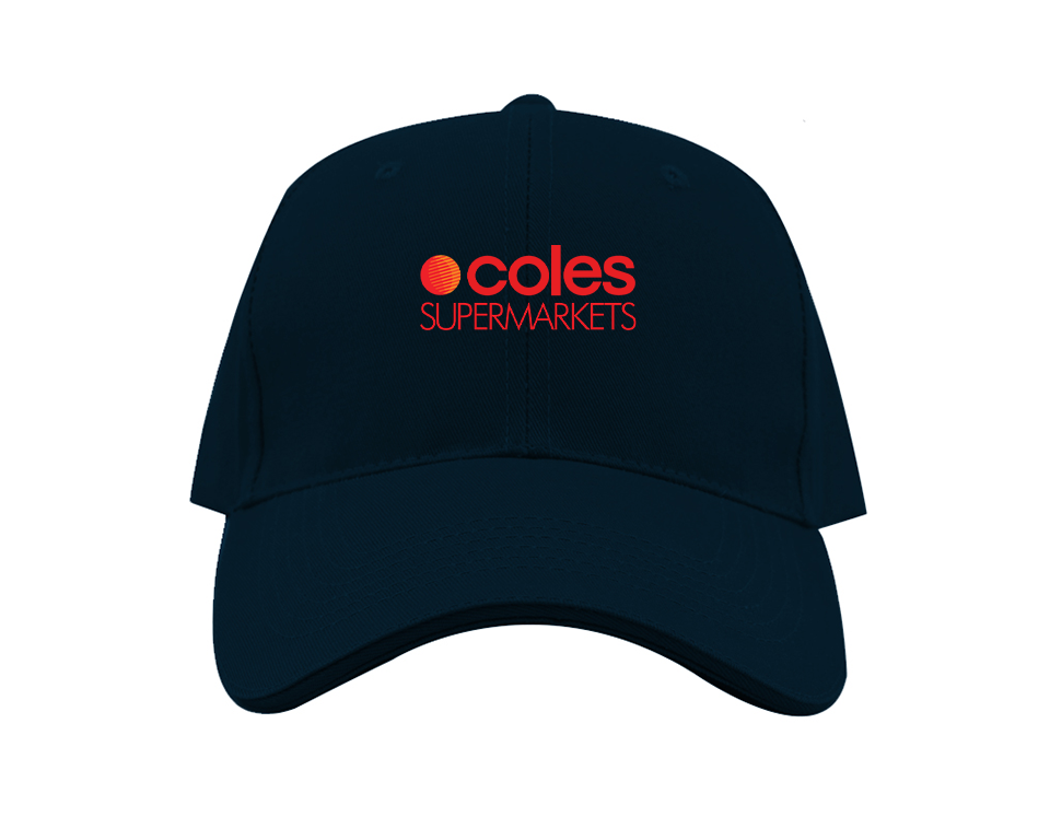 Coles Supermarket Dad Baseball Cap Hat
