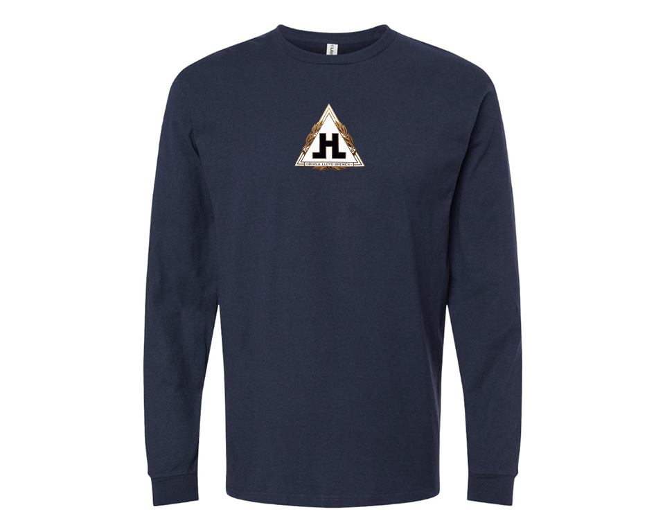 Youth Hansa Logo Cotton Long Sleeve T-Shirt
