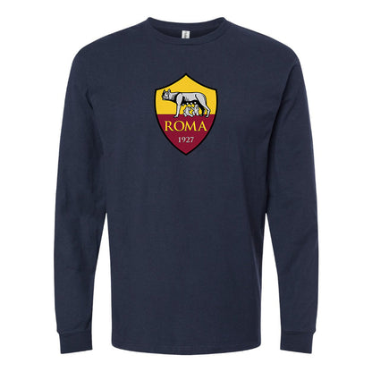 Men's AS Roma FC Long Sleeve T-Shirt