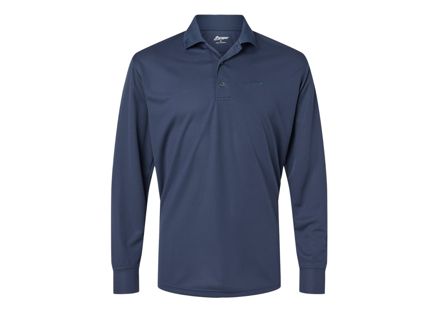 Men's La Tamise Logo Paragon Prescott Long Sleeve Polo