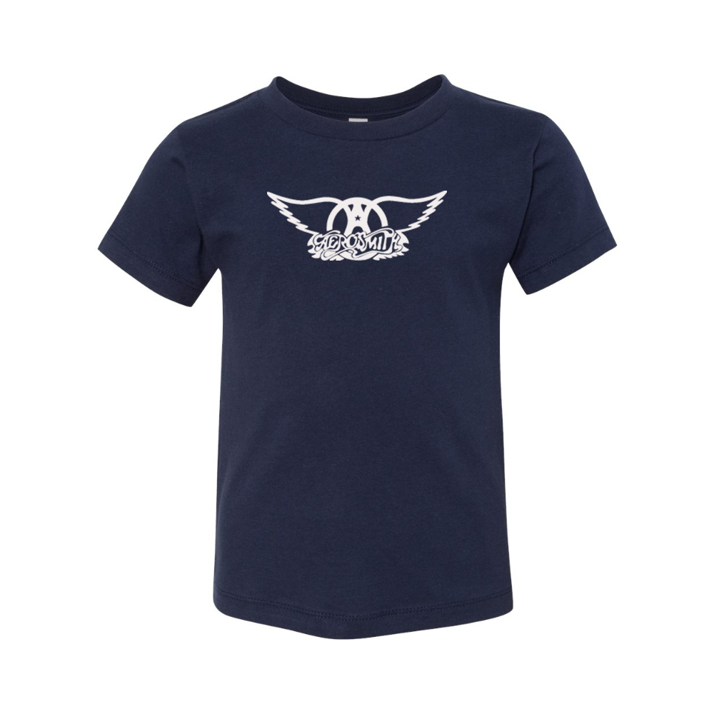 Aerosmith Logo BELLA  CANVAS Toddler Jersey Tee