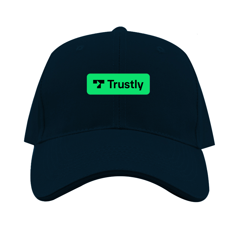 Trustly Horizontal Logo Dad Baseball Cap Hat