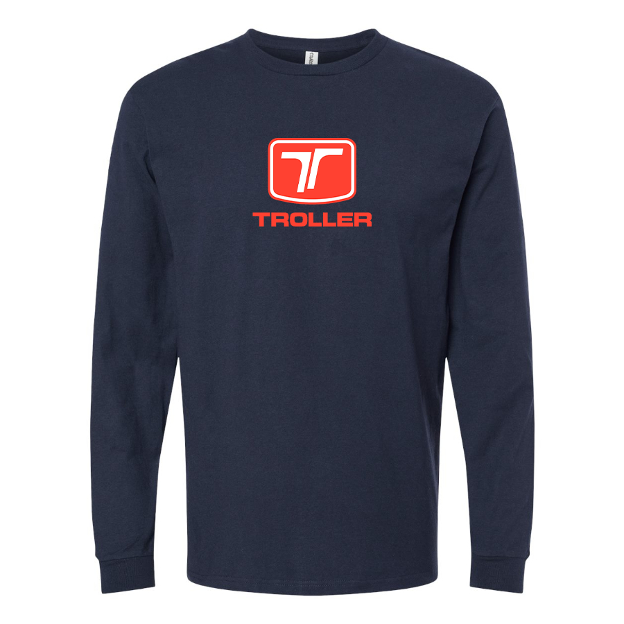 Youth Troller Logo Cotton Long Sleeve T-Shirt