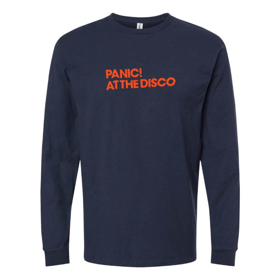 Youth Panic! At The Disco Logo Cotton Long Sleeve T-Shirt