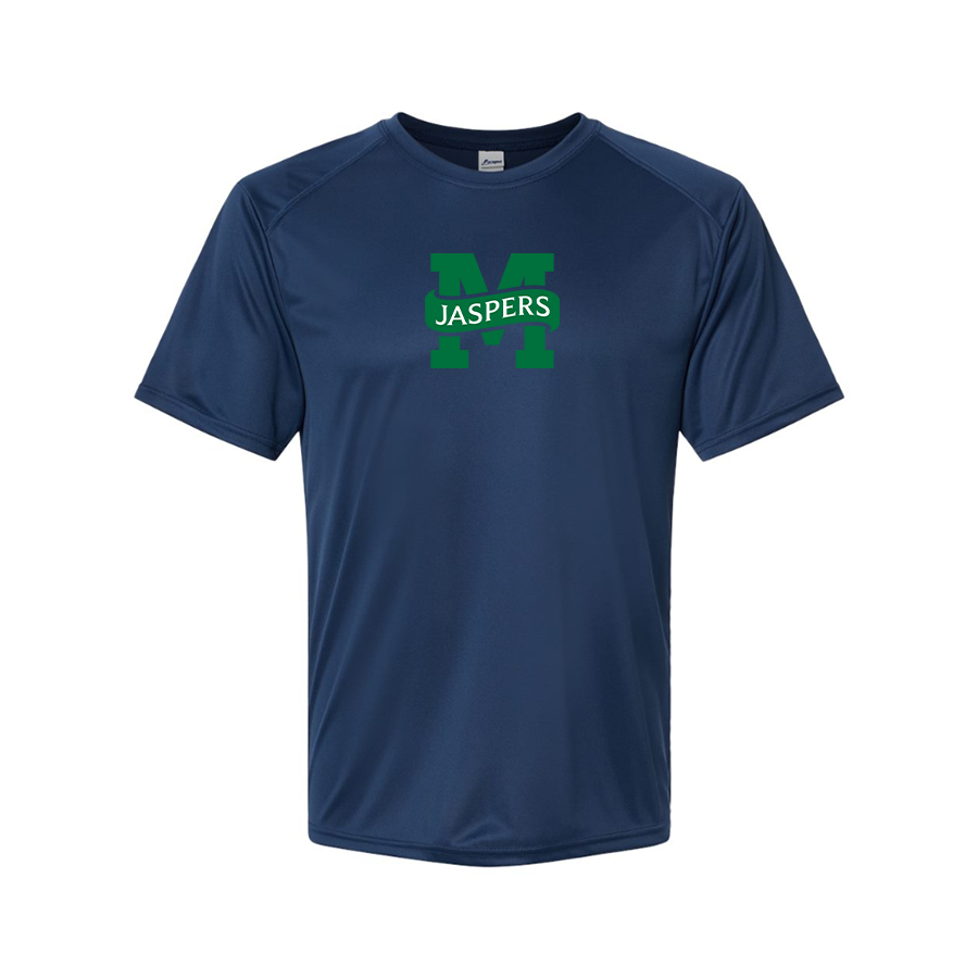 Men's Manhattan Jaspers Logo Polyester T-Shirt