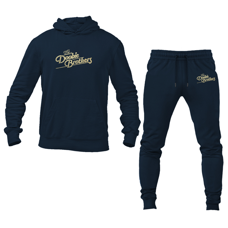 Men's The Doobie Brothers Logo Hoodie Joggers Set