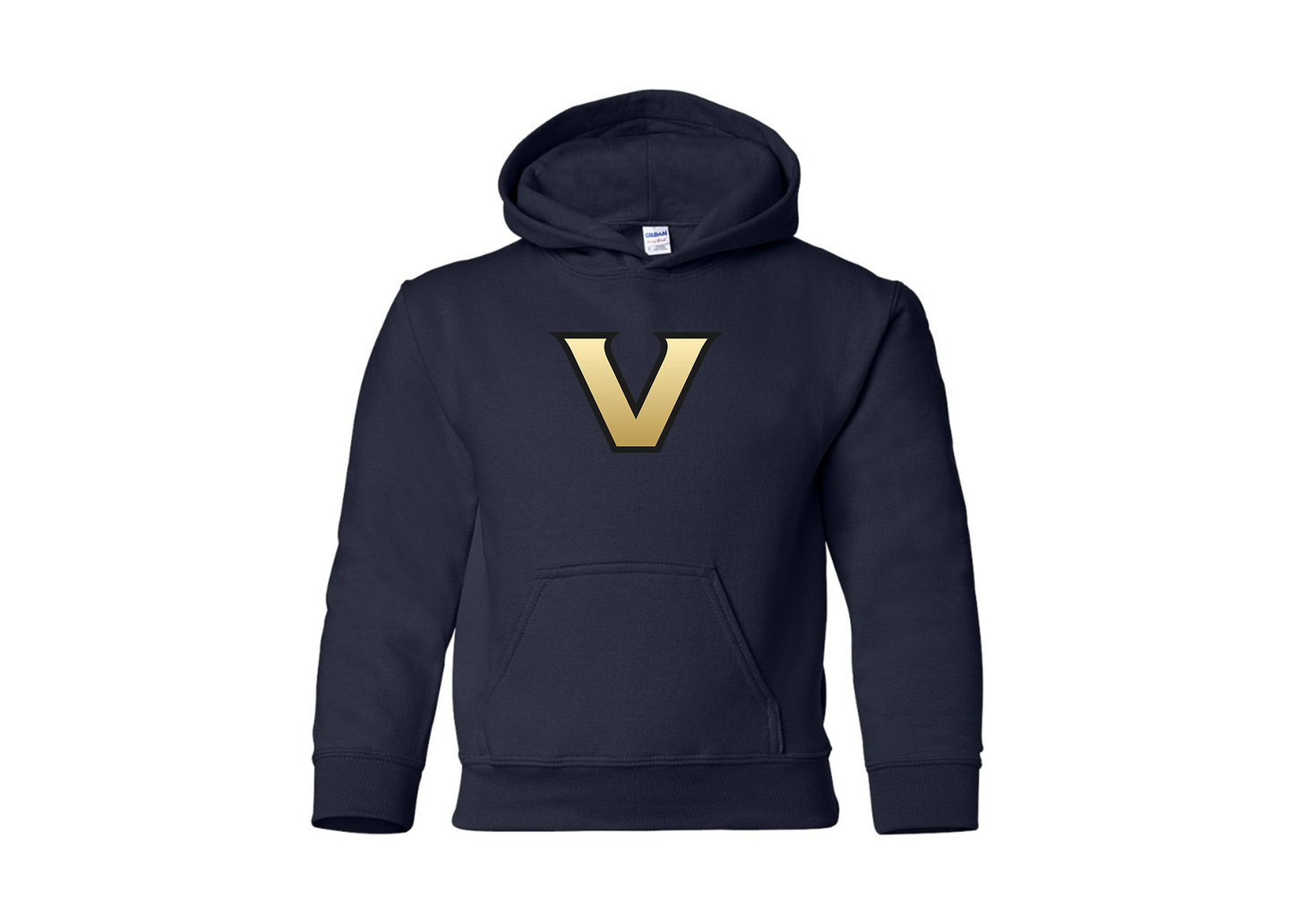 Youth Vanderbilt Commodores Gildan Heavy Blend  Hooded Sweatshirt