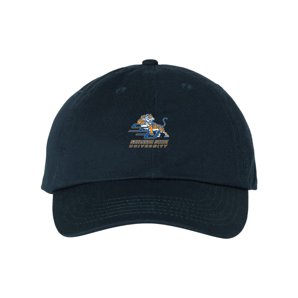 Savannah State Tigers Logo Valucap Adult Bio-Washed Classic Dad Hat