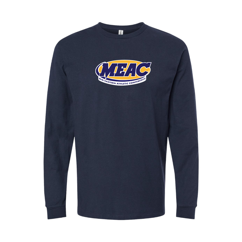 Youth Mid Eastern Athletic Conference Logo Cotton Long Sleeve T-Shirt