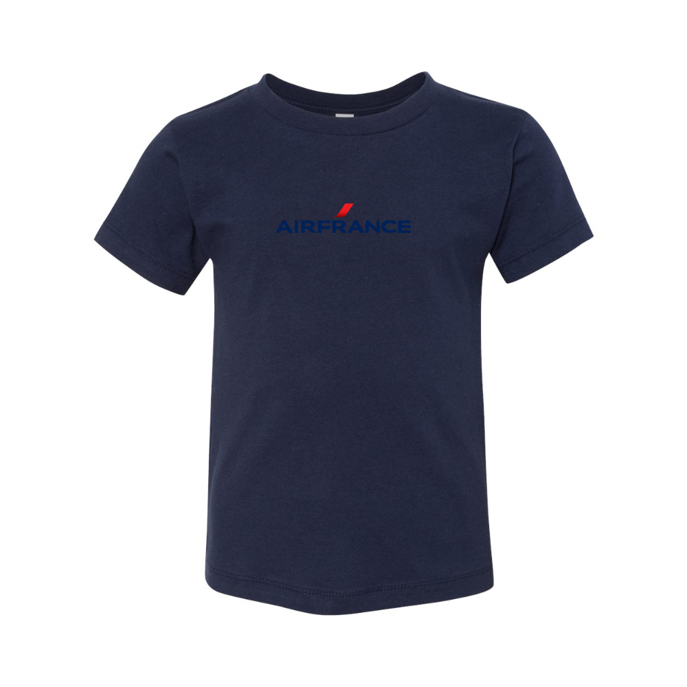 Air France Logo BELLA  CANVAS Toddler Jersey Tee