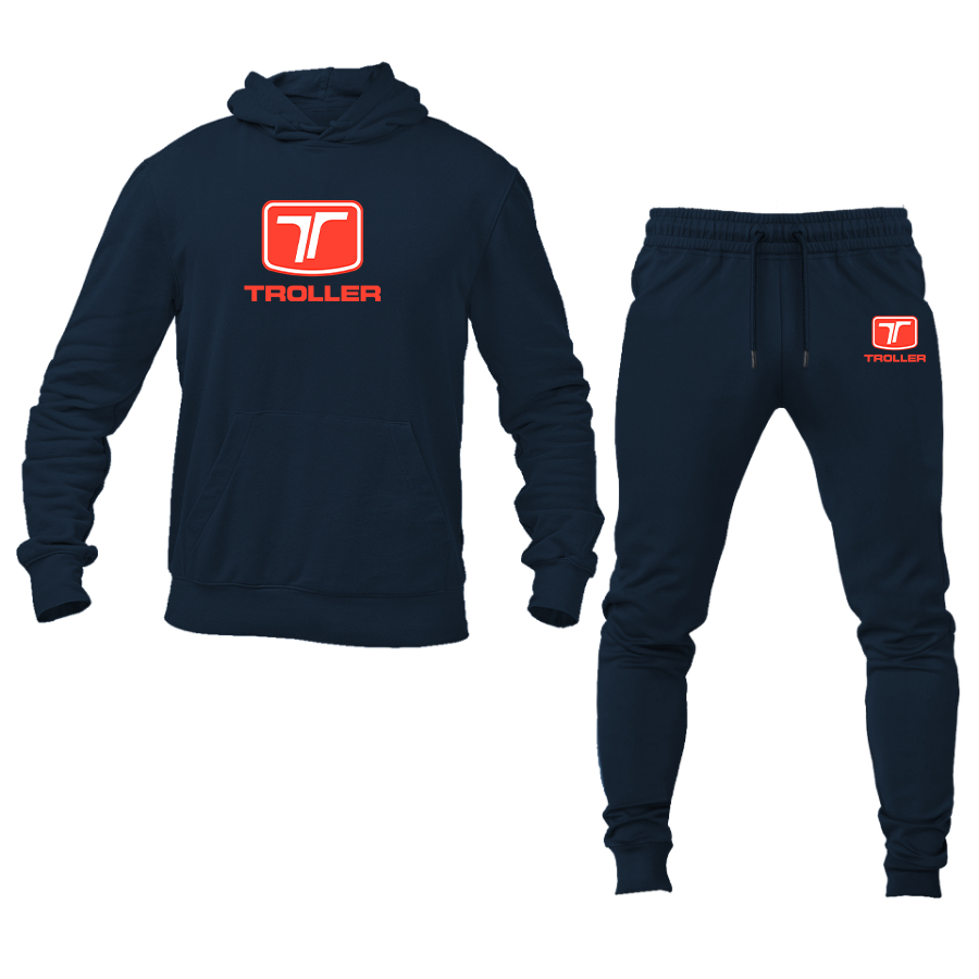 Men's Troller Logo Hoodie Joggers Set