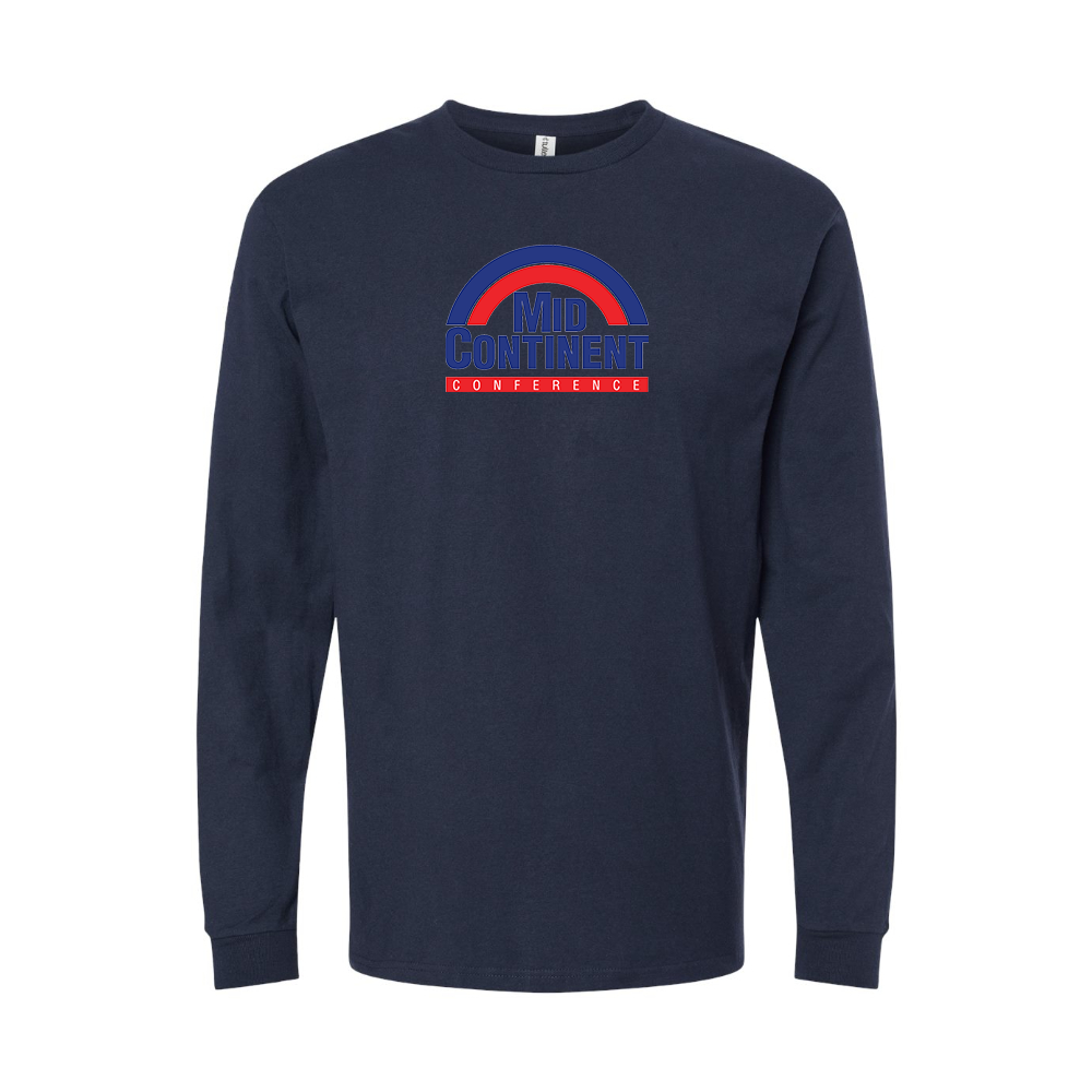 Men's Mid Continent Conference Logo Long Sleeve T-Shirt