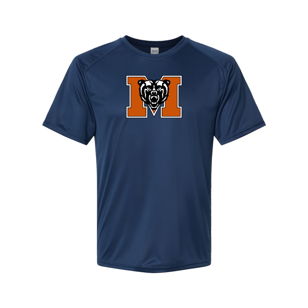 Men's Mercer Bears Logo Polyester T-Shirt