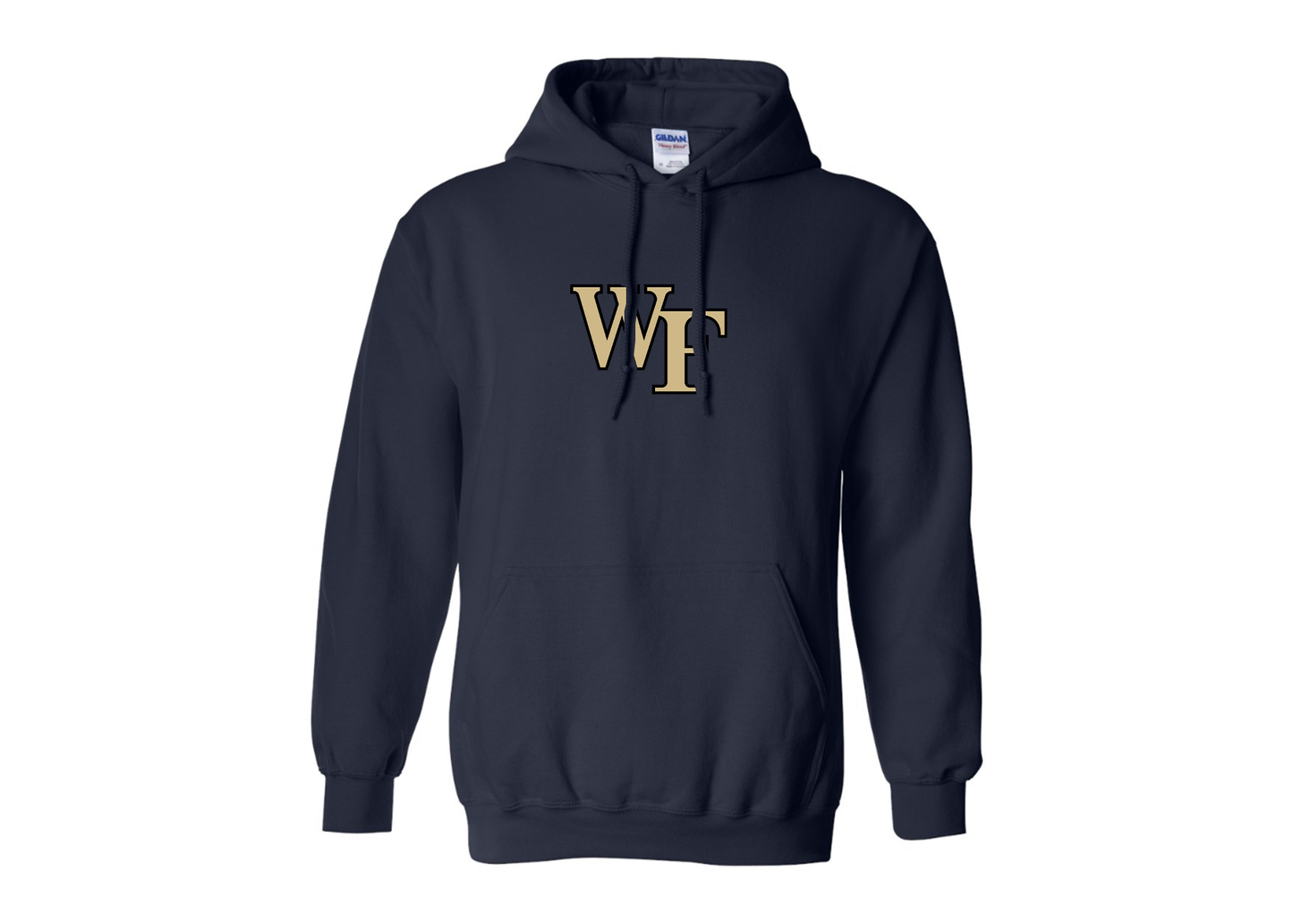 Men's Wake Forest Demon Deacons Gildan  Heavy Blend Hooded Sweatshirt