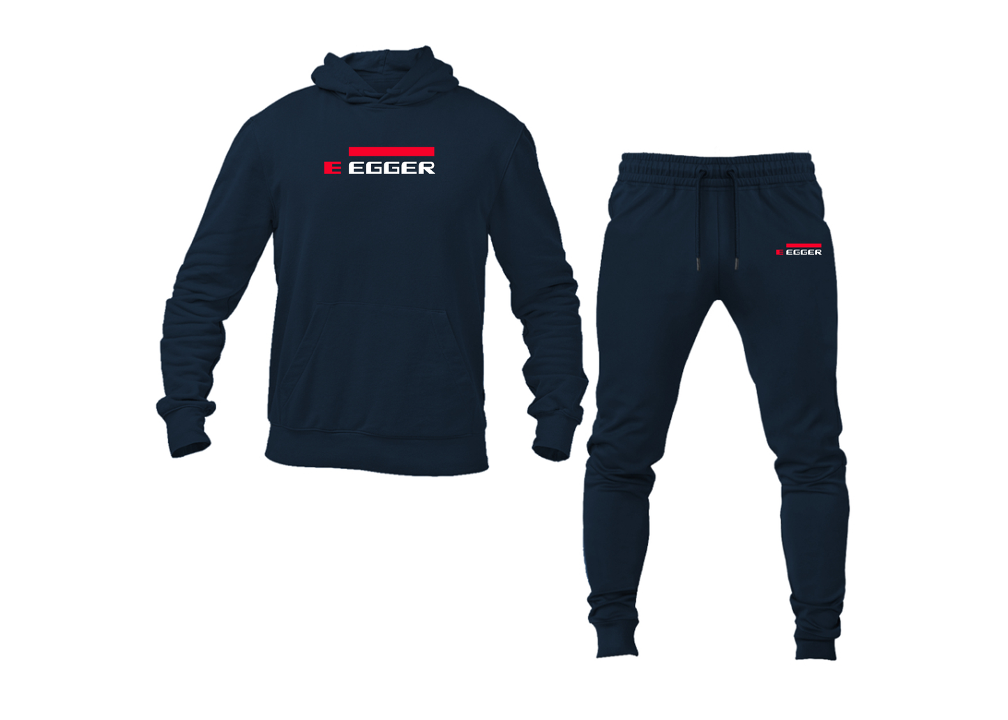Men's Egger Logo Hoodie Joggers Set