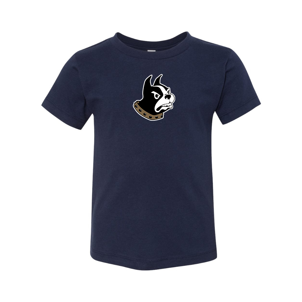 Wofford Terriers BELLA  CANVAS Toddler Jersey Tee
