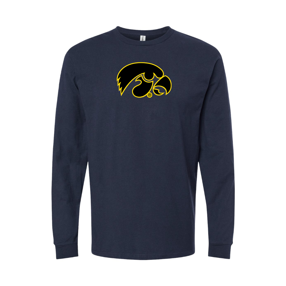 Men's Lowa Hawkeyes Logo Long Sleeve T-Shirt
