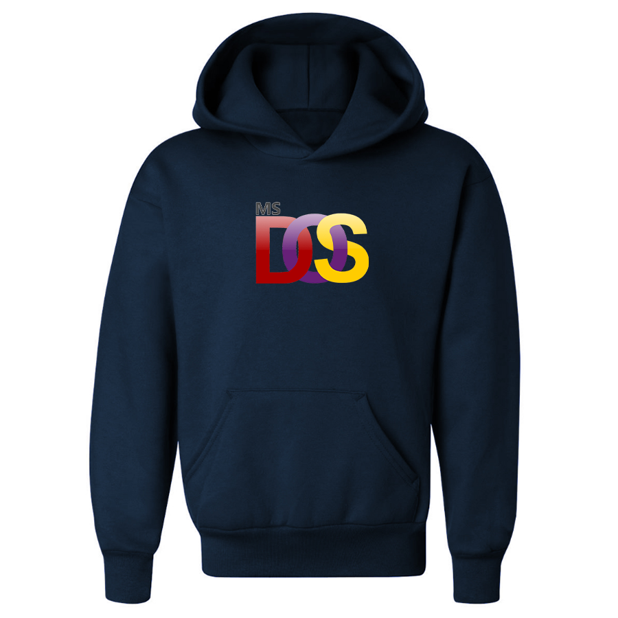 Youth MS DOS Logo Pullover Hoodie