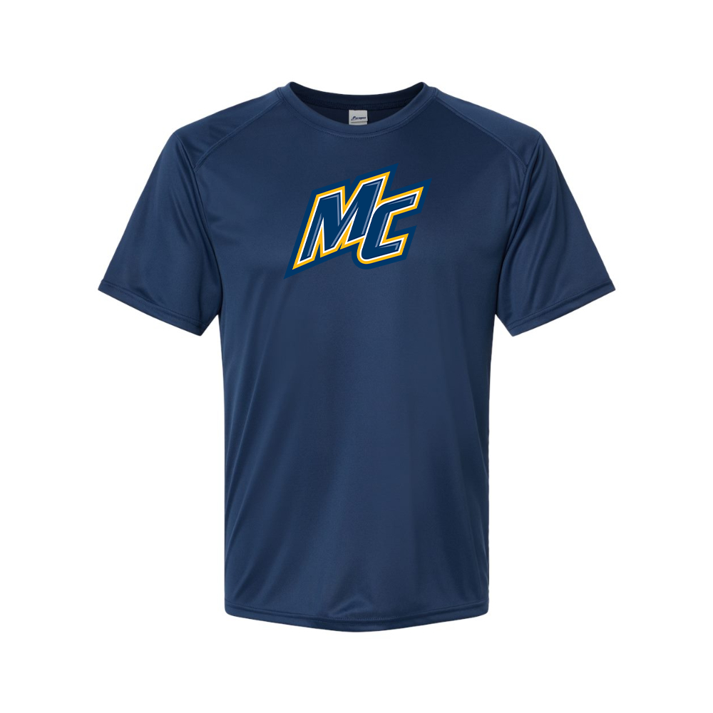 Men's Merrimack Warriors Logo Polyester T-Shirt