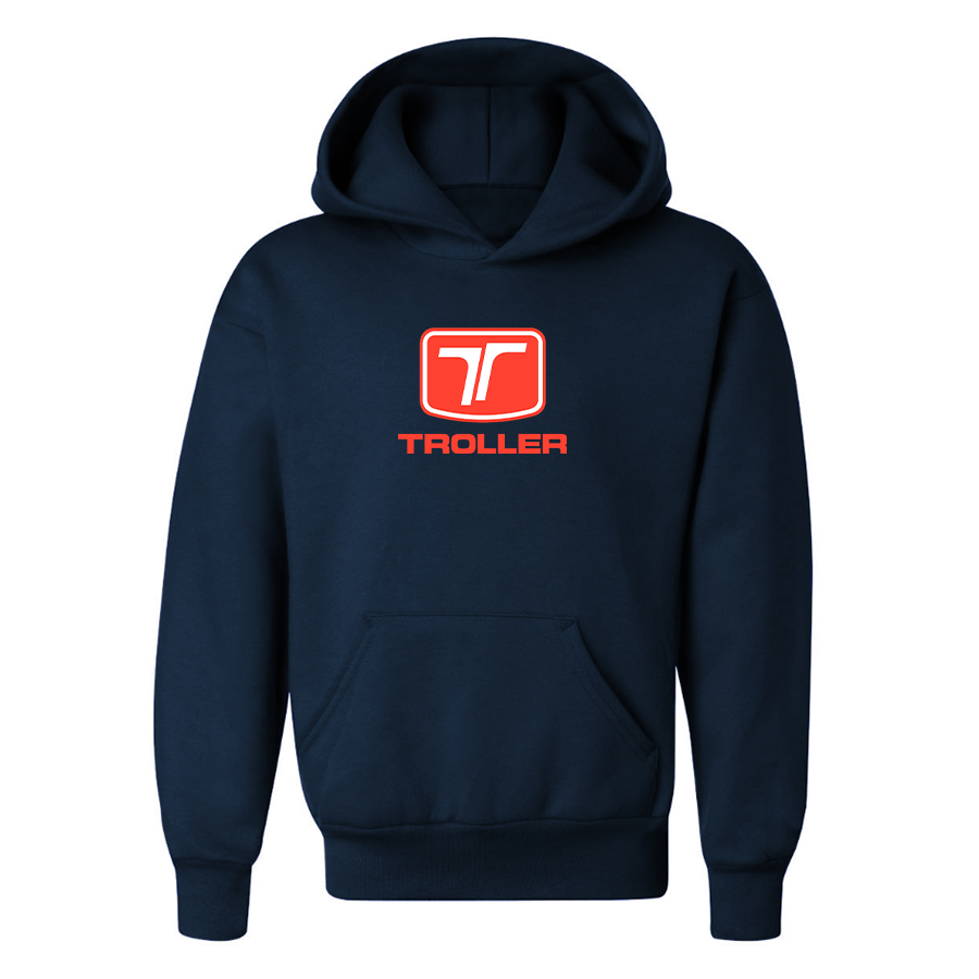 Youth Troller Logo Pullover Hoodie