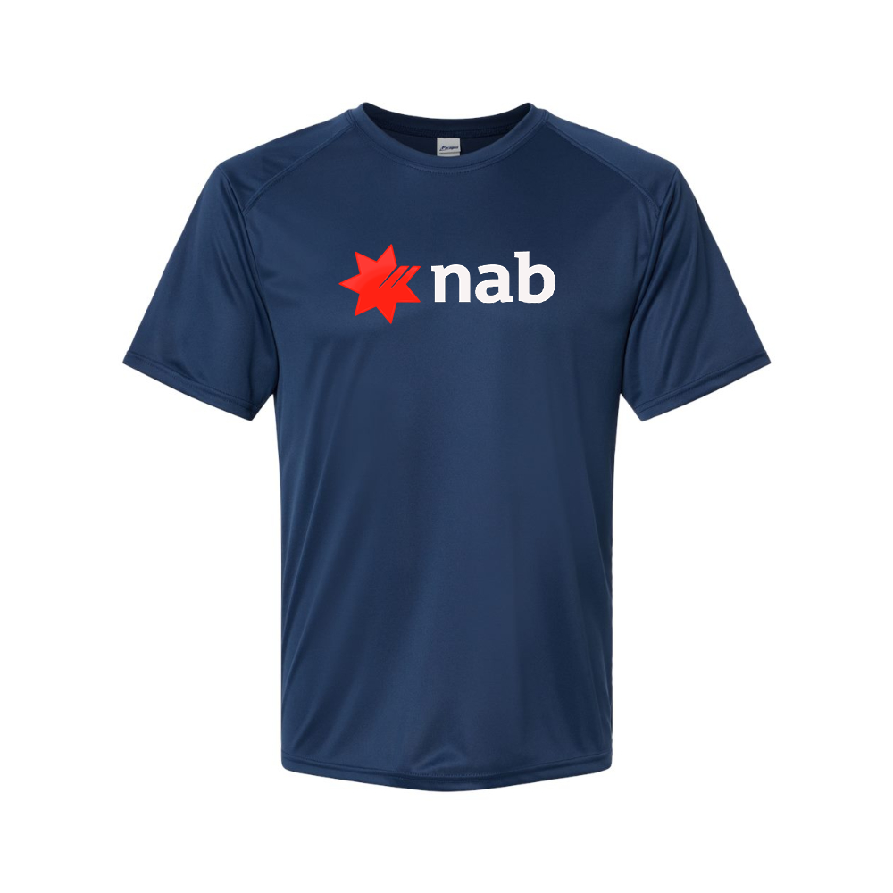 Men's NAB (National Australia Bank) Logo Polyester T-Shirt