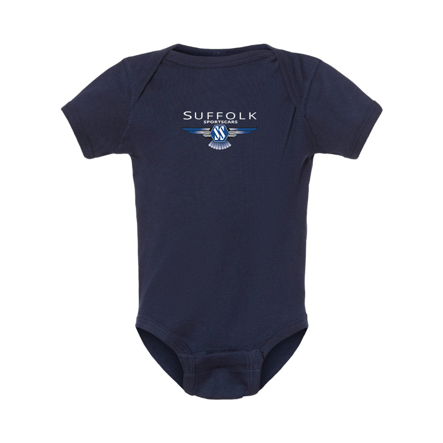 Suffolk Sportscars Logo Baby Romper Onesie