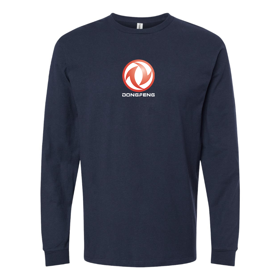 Youth Dongfeng Logo Cotton Long Sleeve T-Shirt )