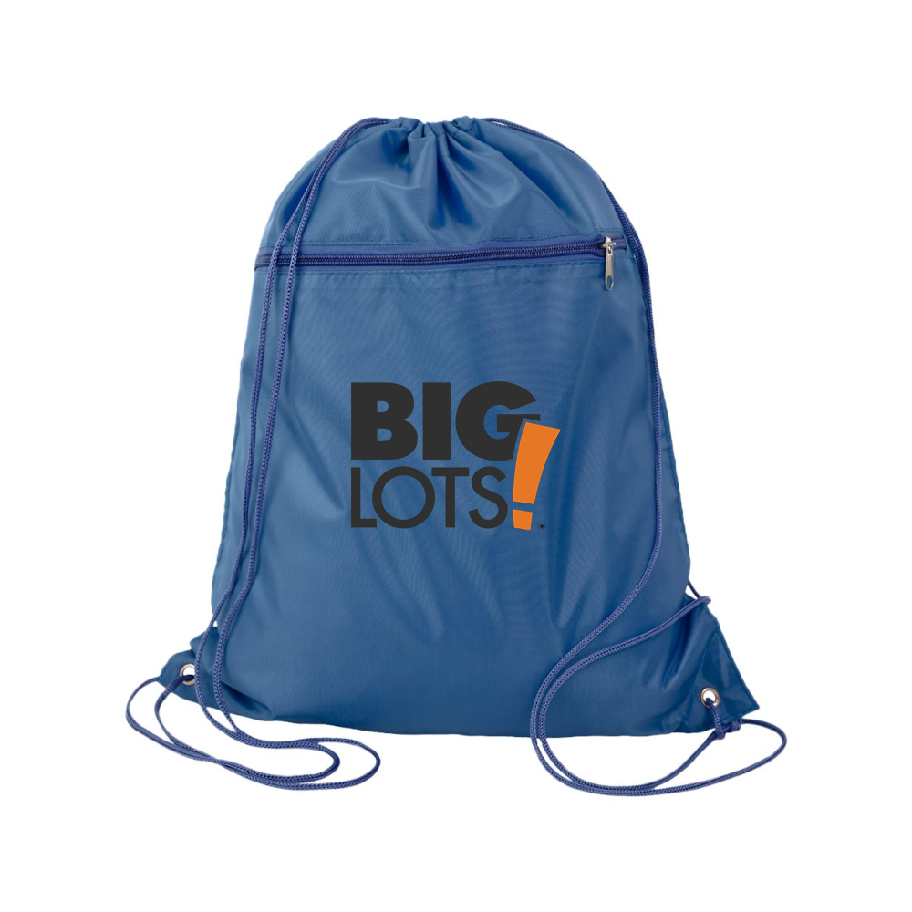 Big Lots Logo Q-Tees - Polyester Cinchpack
