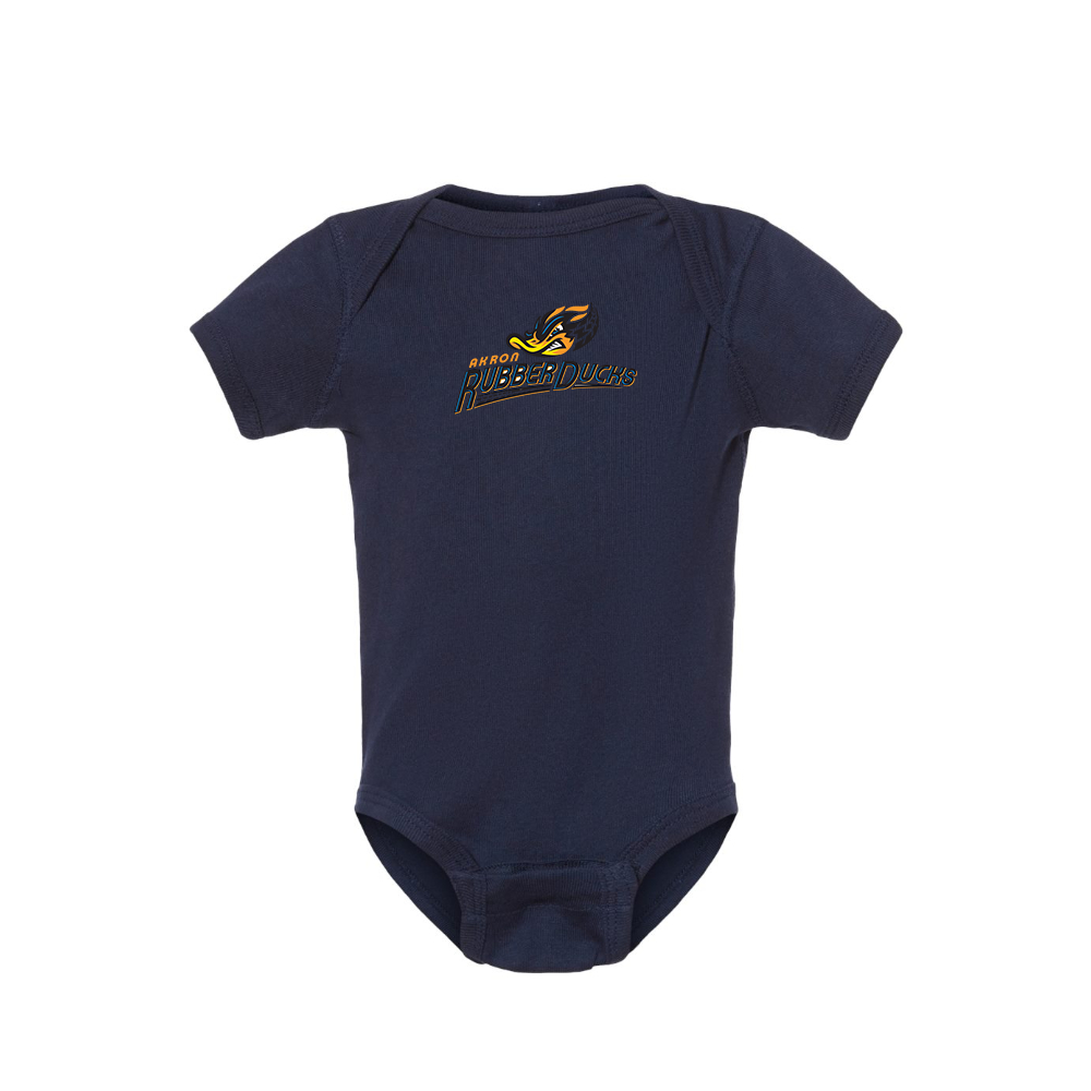 Akron RubberDucks Logo Baby Romper Onesie
