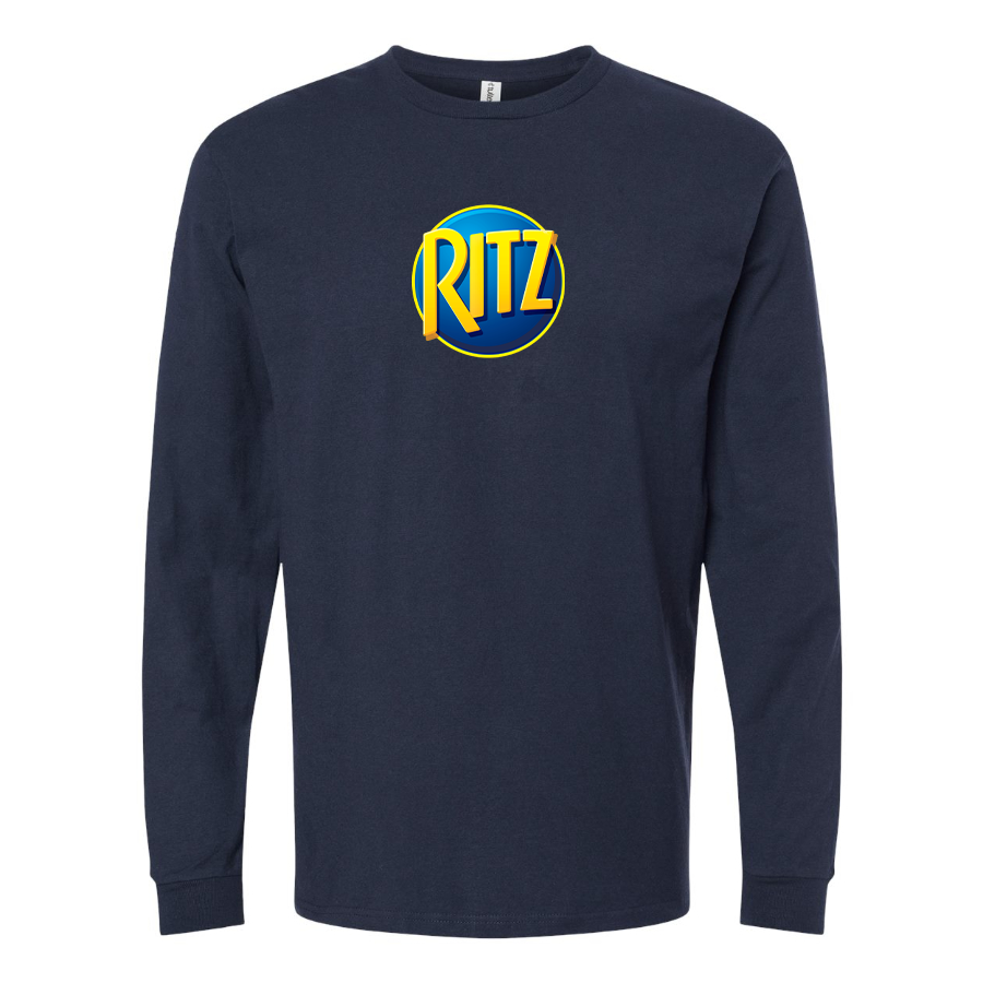 Men's Ritz Crackers Logo Long Sleeve T-Shirt