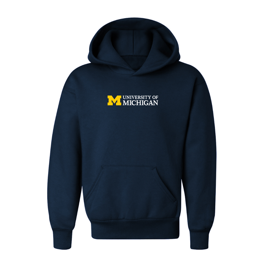 Youth University of Michigan Logo Pullover Hoodie