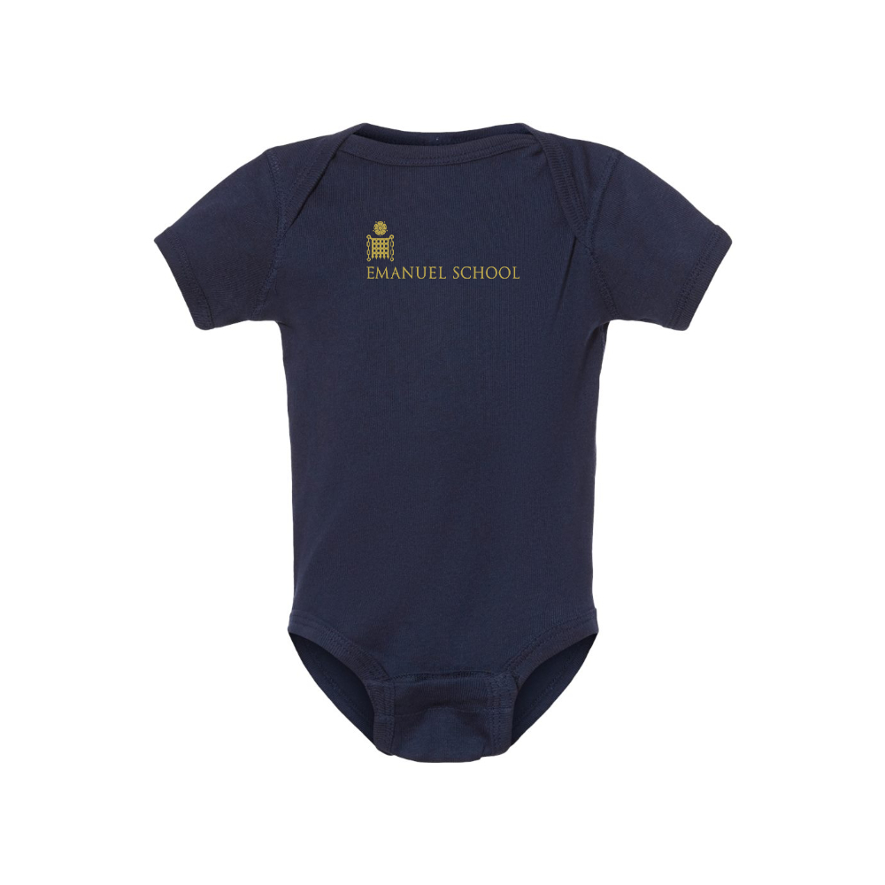 Emanuel School Logo Baby Romper Onesie
