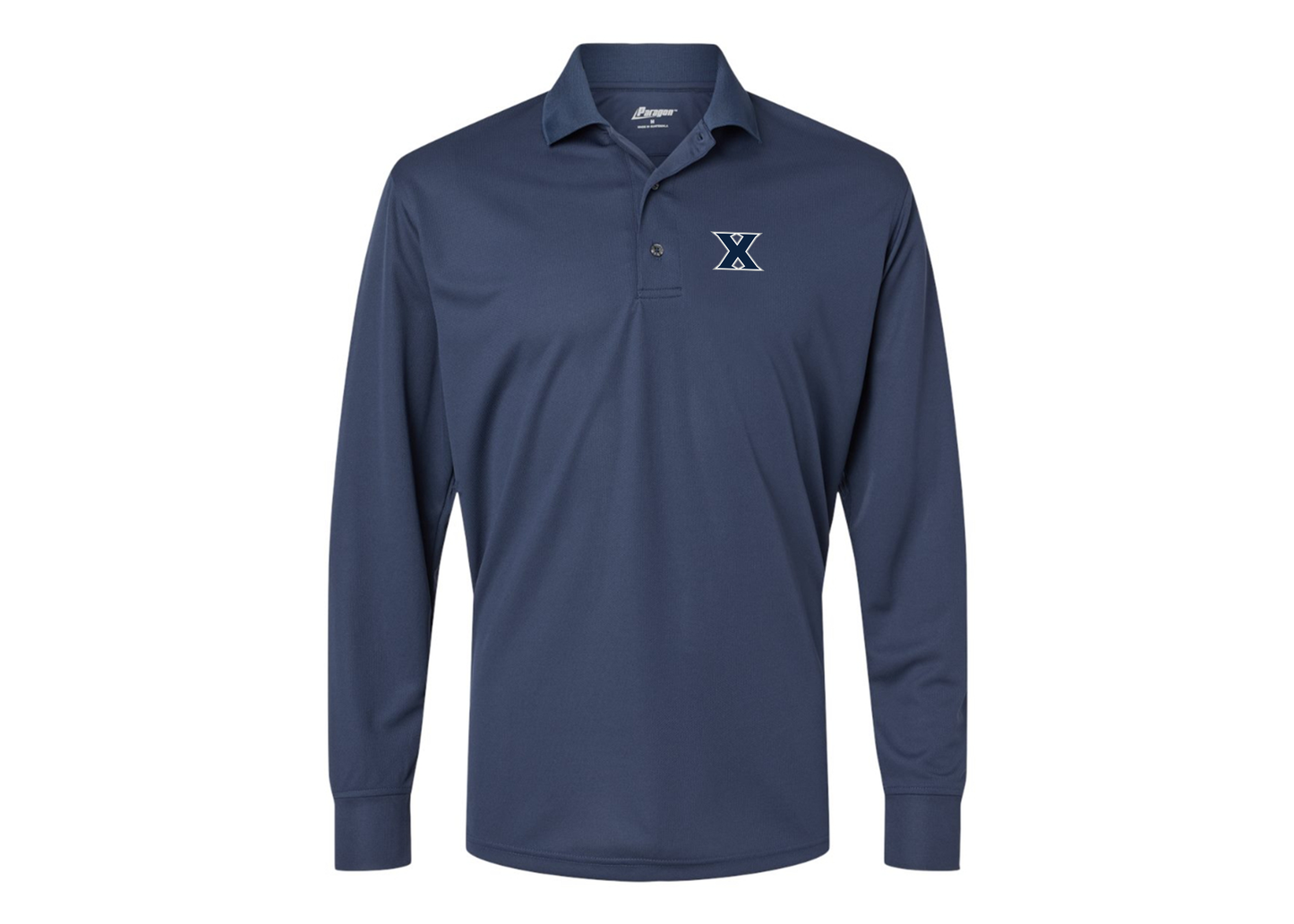 Men's Xavier Musketeers Paragon Prescott Long Sleeve Polo