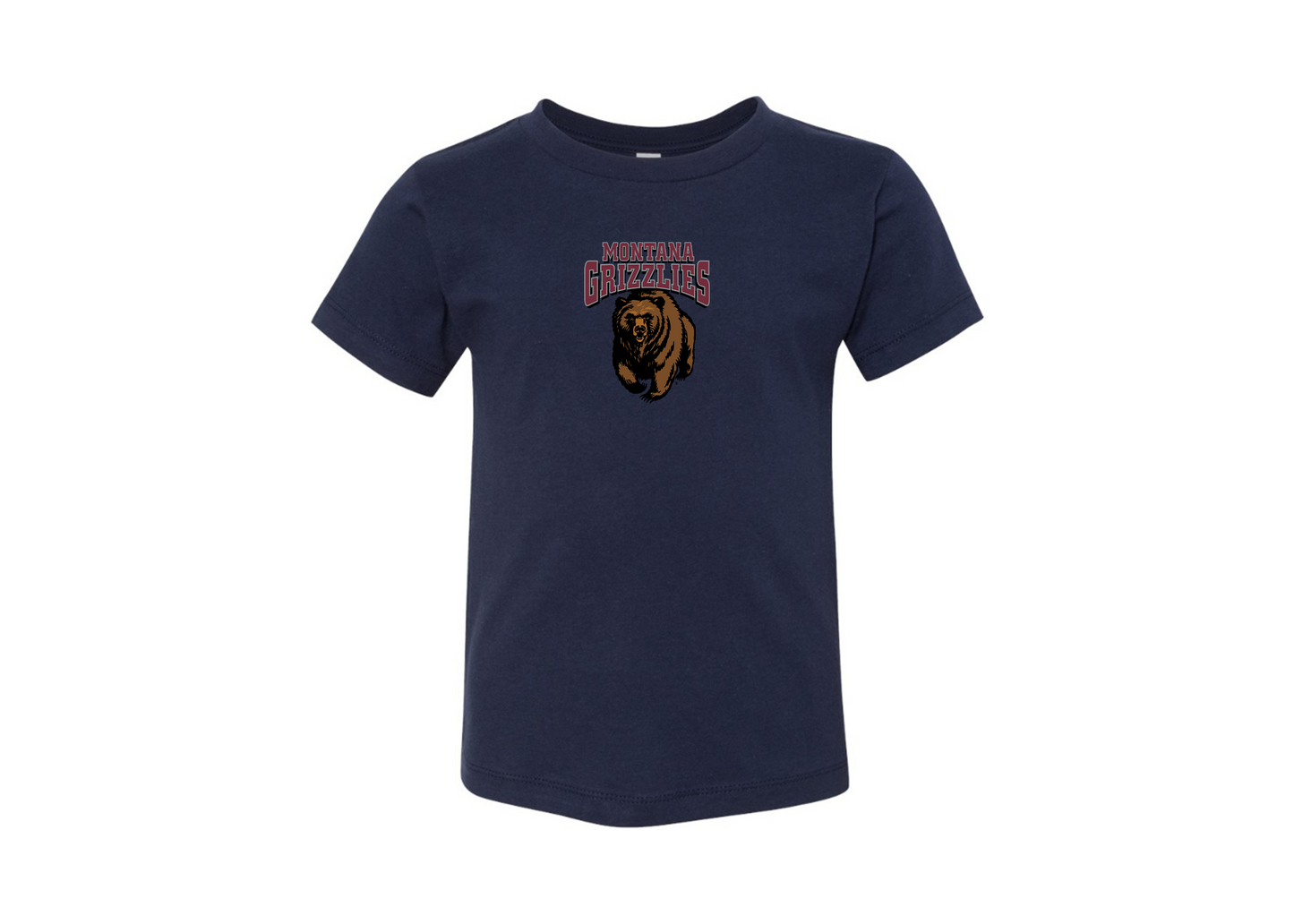 Montana Grizzliesl BELLA  CANVAS Toddler Jersey Tee